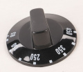 Cuppone Thermostat Control - Thermometerknauf Schwarz GlÄnzend 450 - 70400010